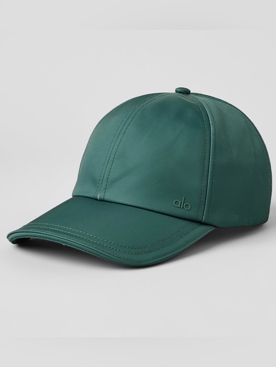 ALO Yoga Accessories - Alo Yoga Satin Off-Duty Cap Winter Ivy